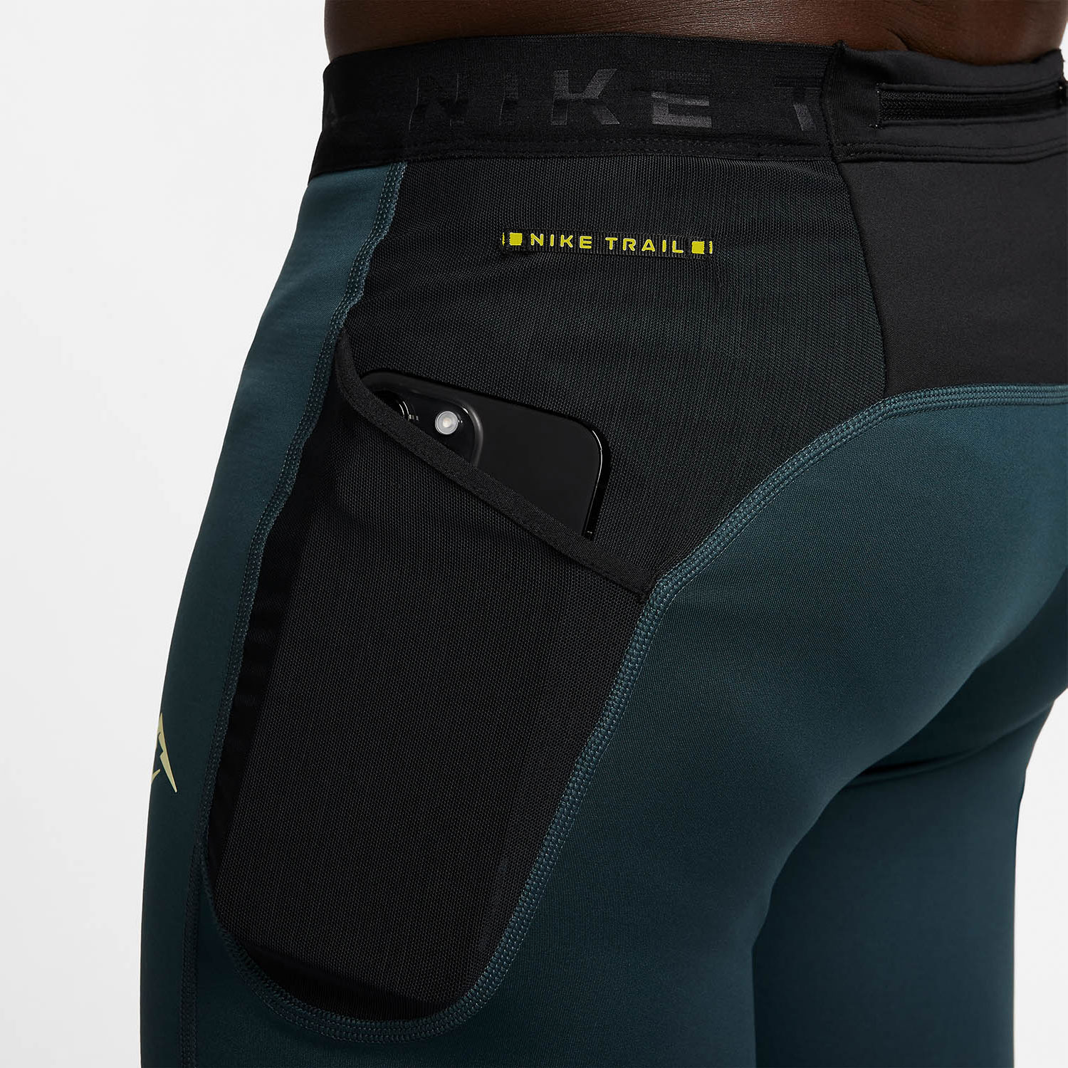 Nike Lunar Ray Winter Tights Deep Jungle/Black/Luminous Green