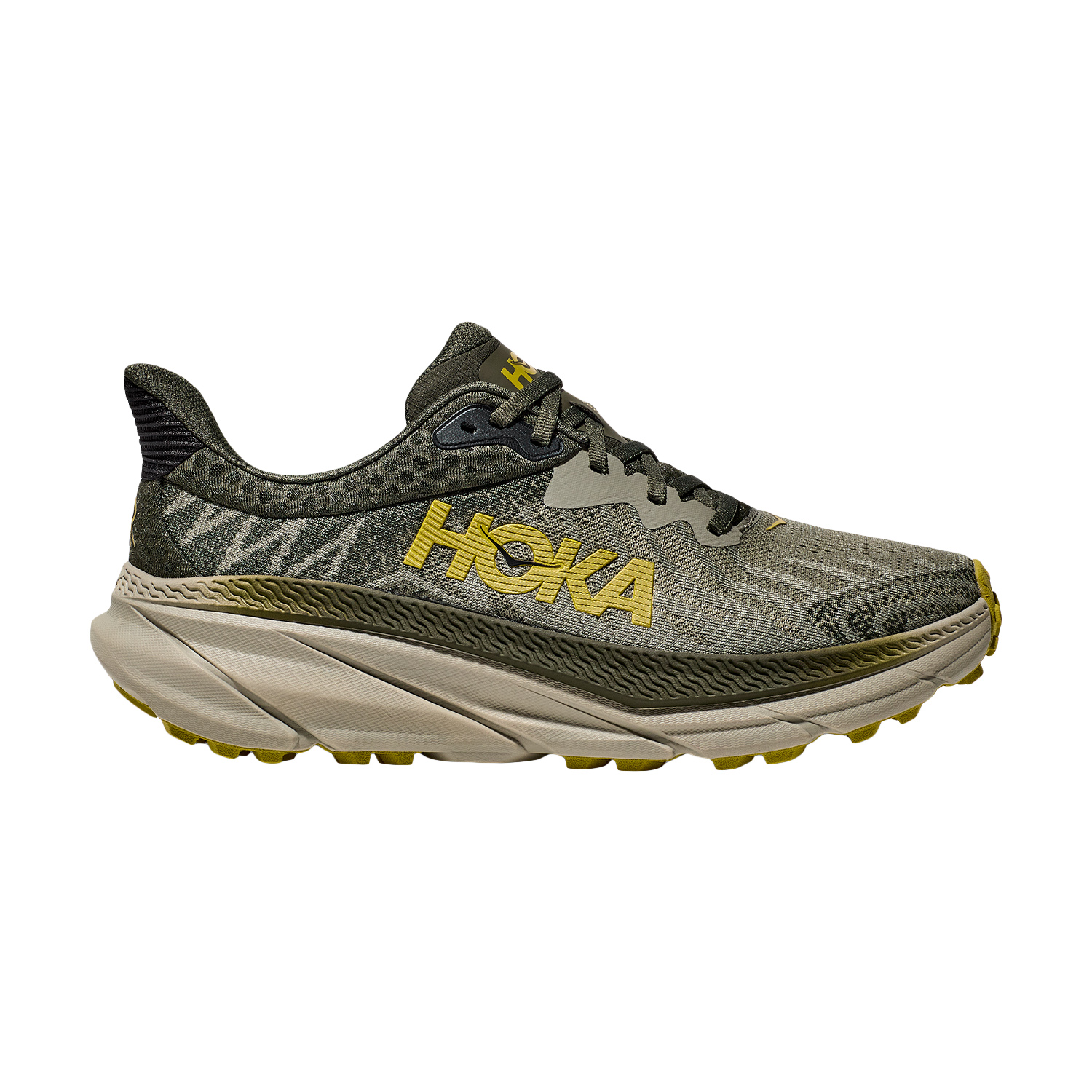 Hoka Challenger 7 Wide Olive Haze/Forest Cover