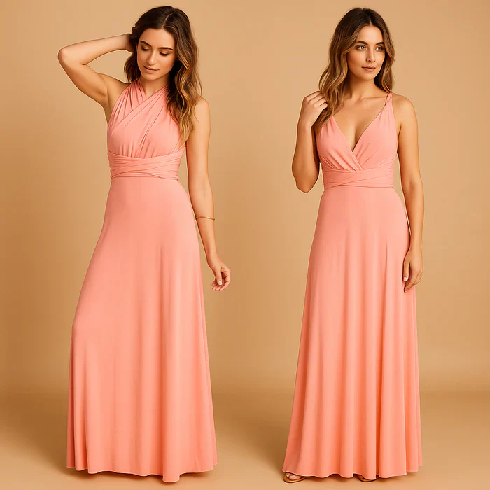 Buca Wikkeljurk met Lange Bandjes voor Dames