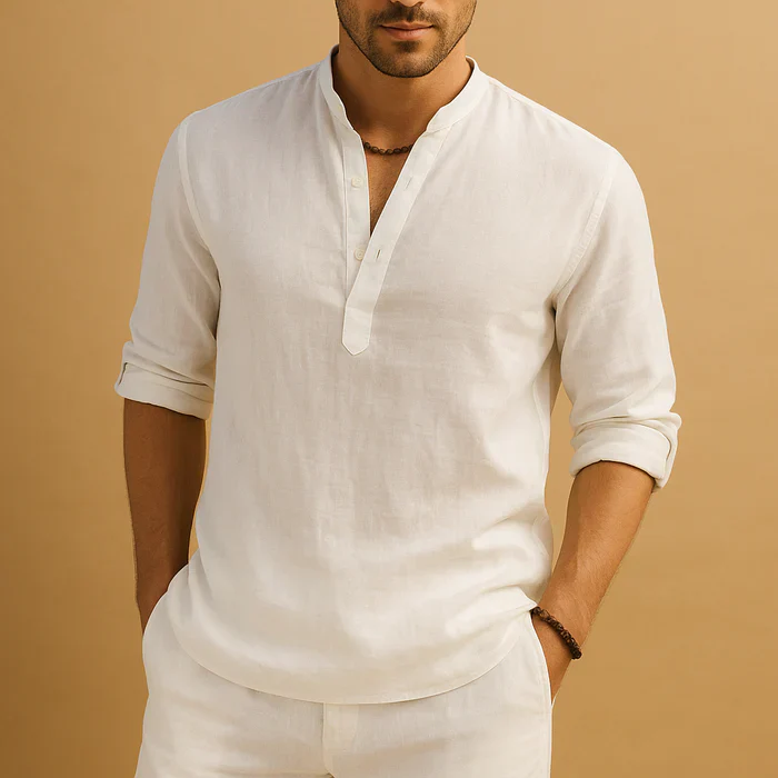 Buca Klassiek Wit Overhemd voor Heren �C Ademend Design