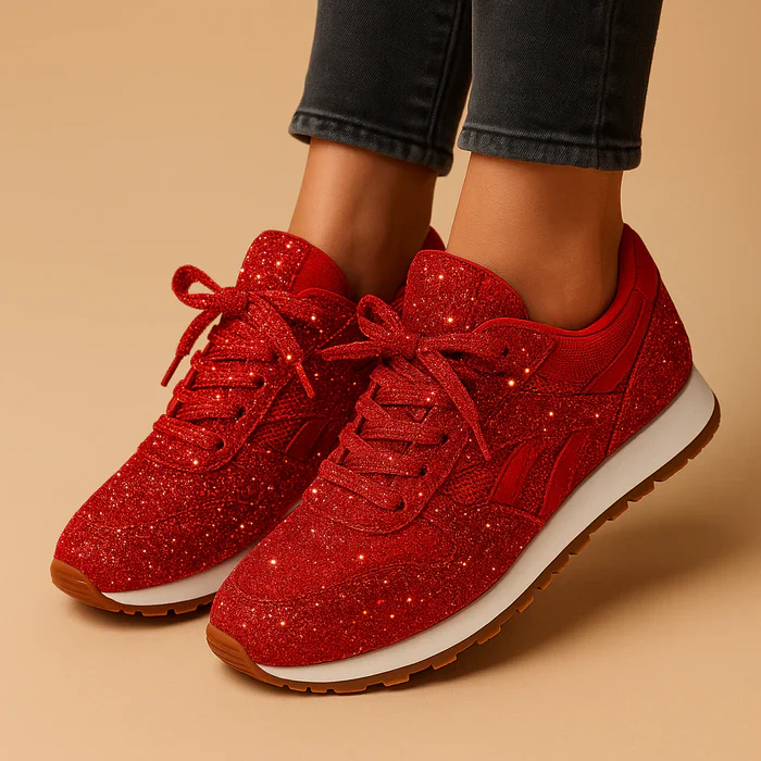 Buca Glitter Sneakers met Pailletten voor Dames