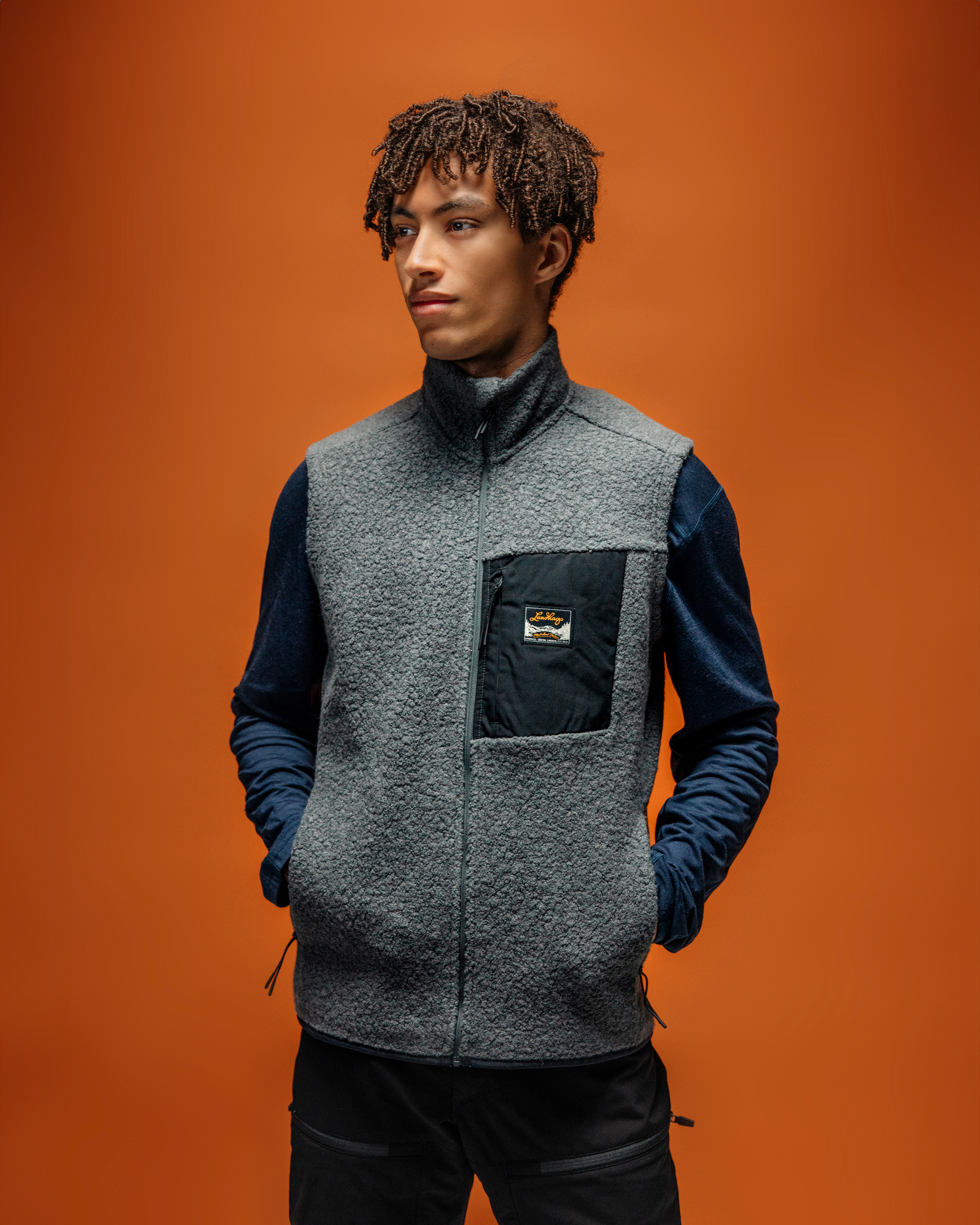 Flok Wool Ms Pile Vest