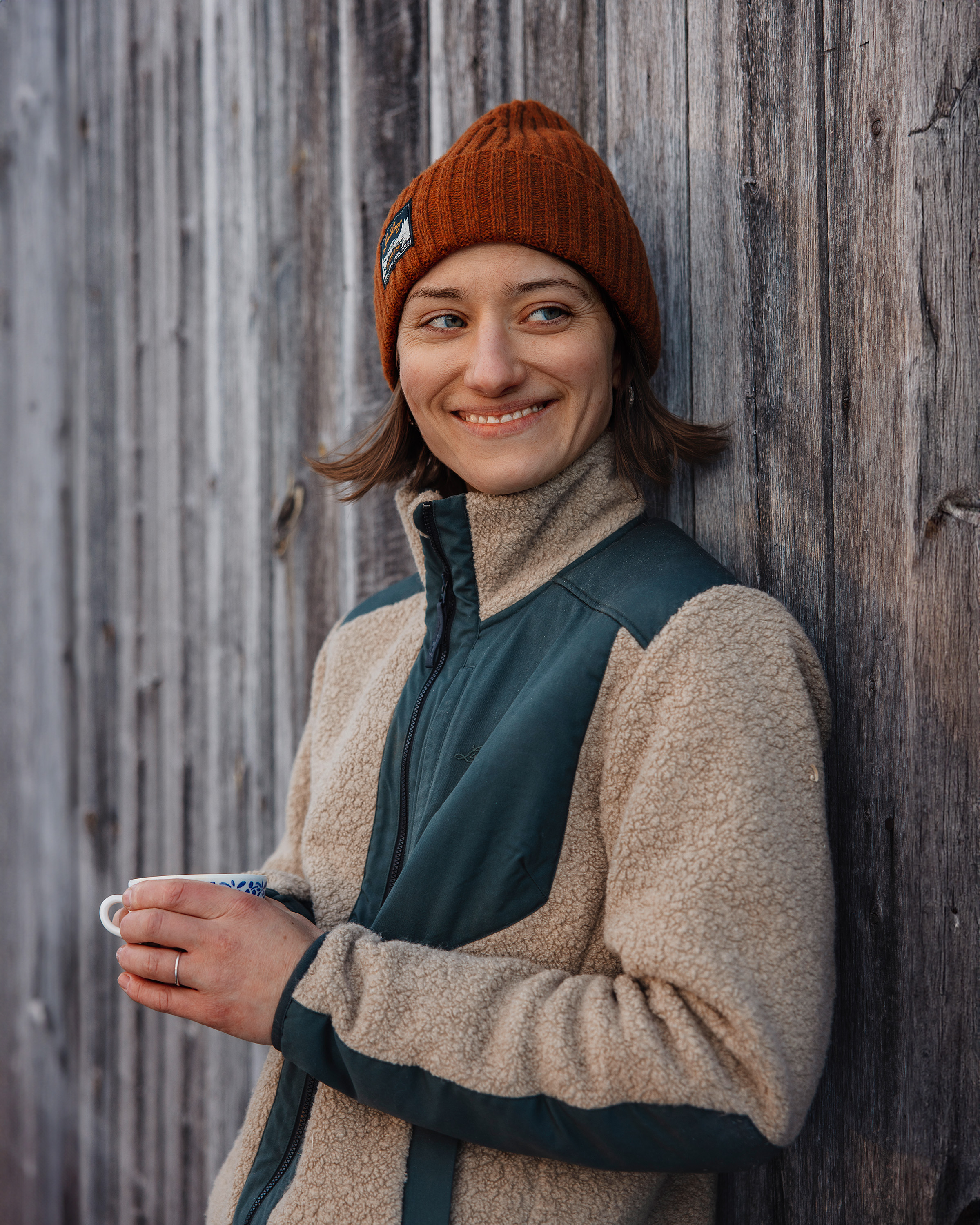 Saruk Wool Pile Mid Full Zip W