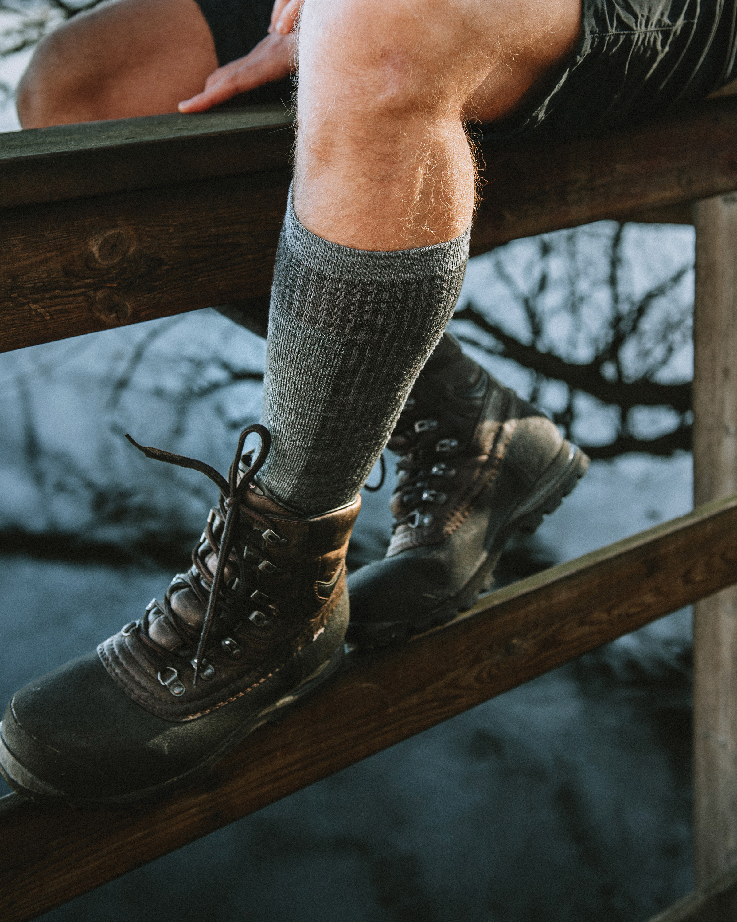 Merino Trekking Sock High
