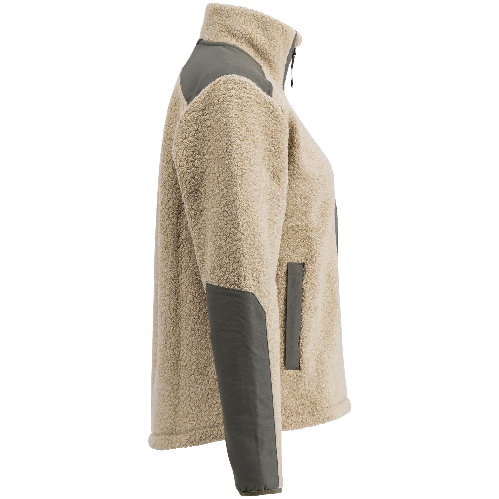 Saruk Wool Pile Mid Full Zip W