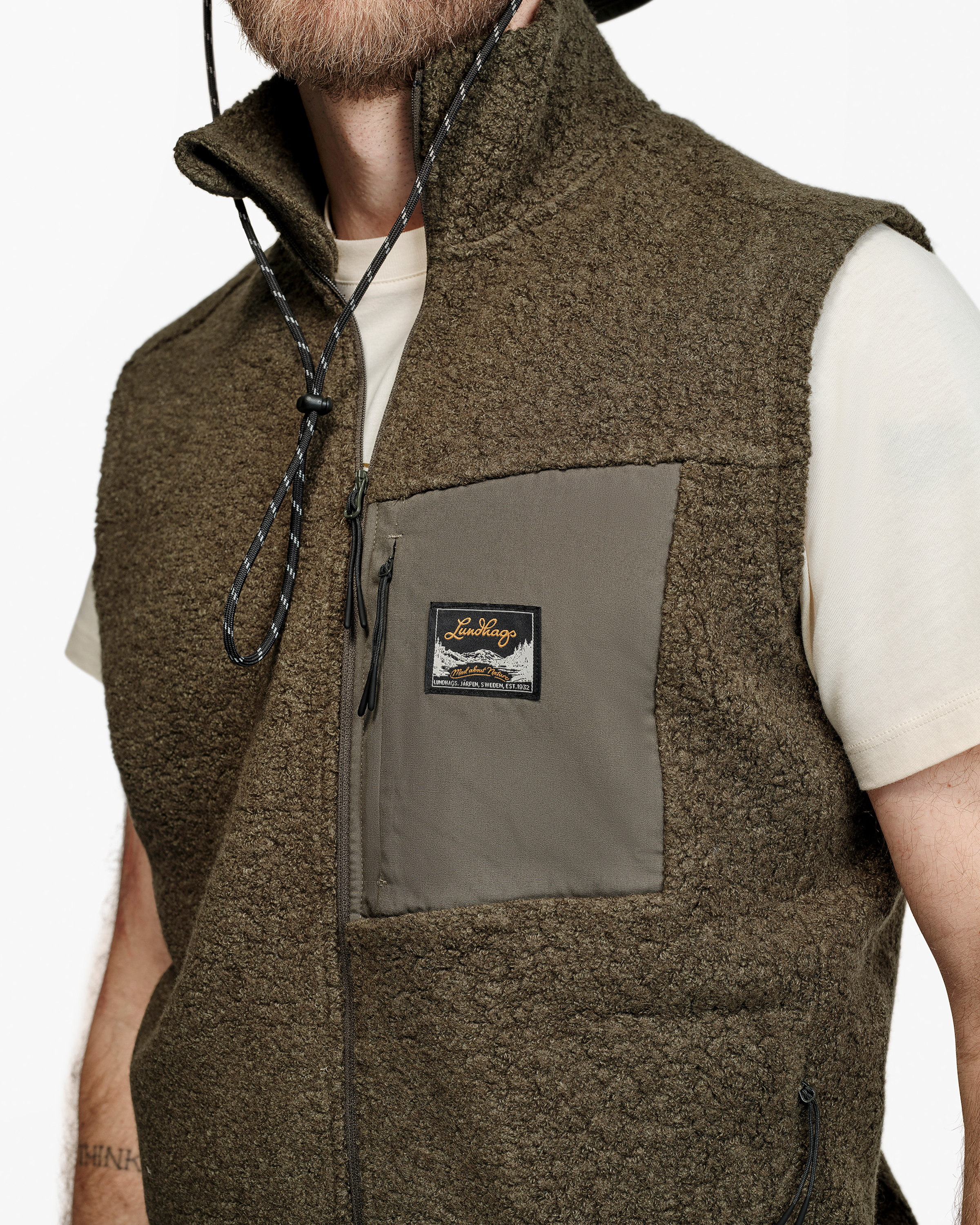 Flok Wool Ms Pile Vest