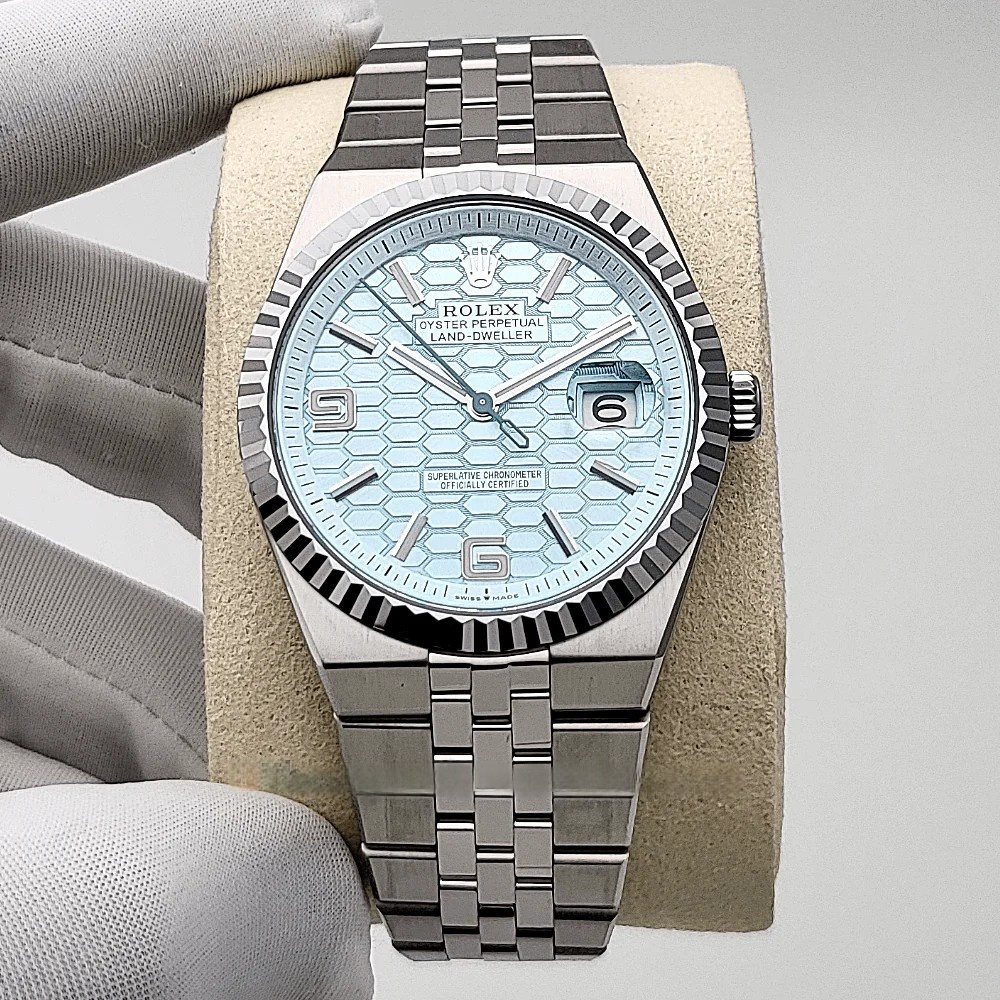 Rolex Land-Dweller 36mm Ref. 127236-0001 Super Clone Watch – Oyster Steel Blue Dial Replica