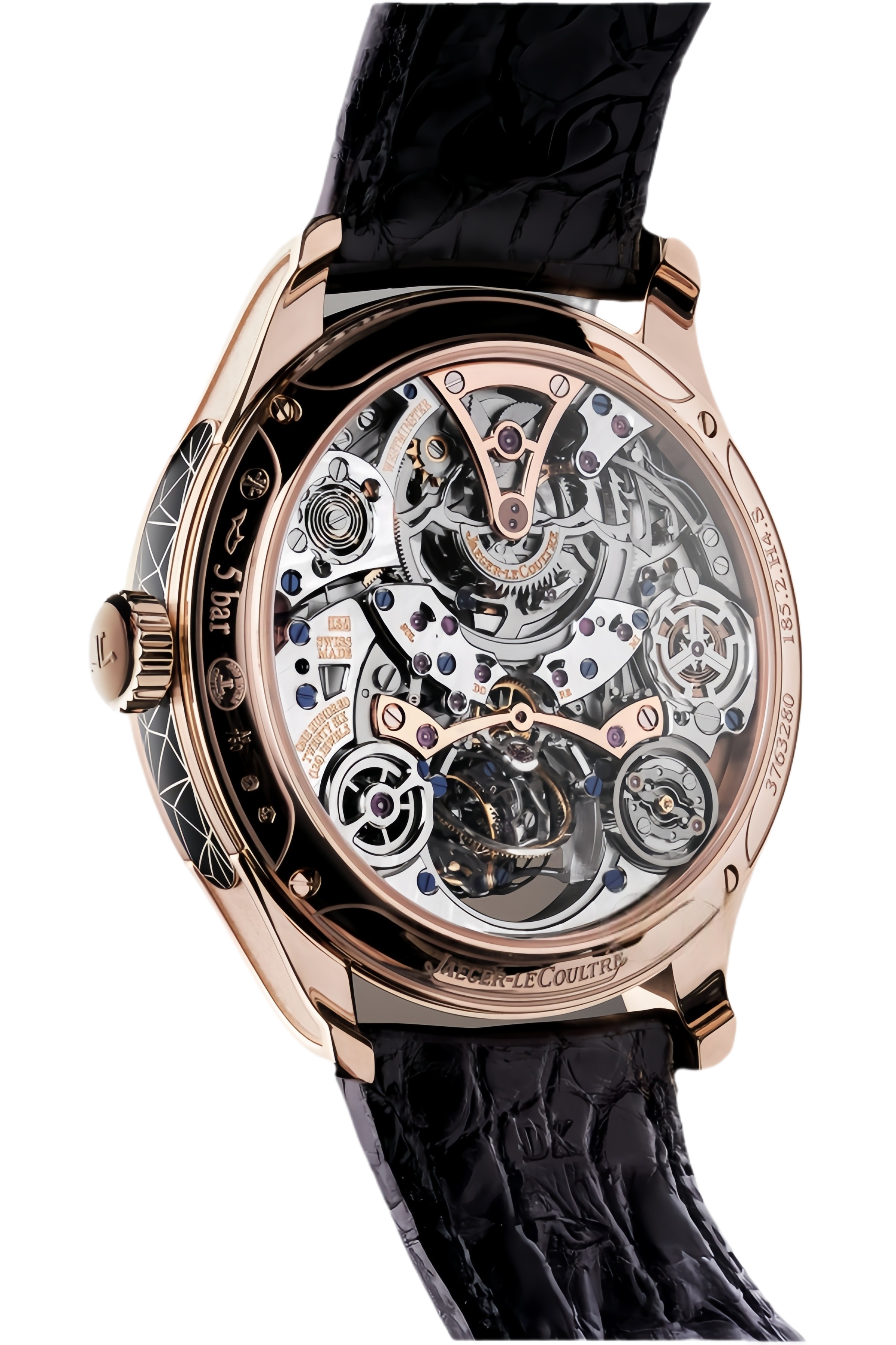 Jaeger-LeCoultre Master Grande Tradition Ref. Q5252470 Super Clone Watch – White Dial Rose Gold Case Fake Replica