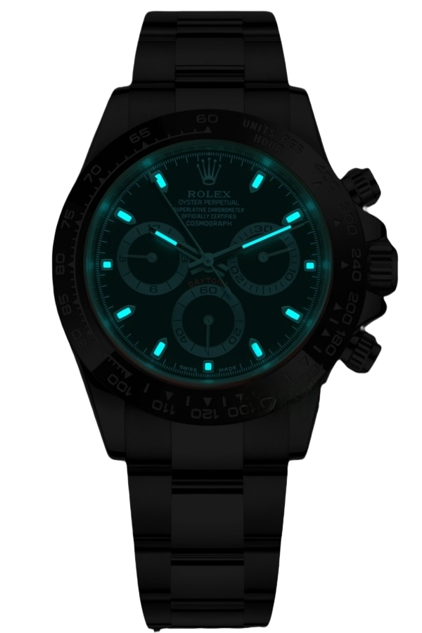 Rolex Daytona Black DialNew 2024 Super CloneSwiss Replica Watch Ref126500LN 4131 SwissMovement