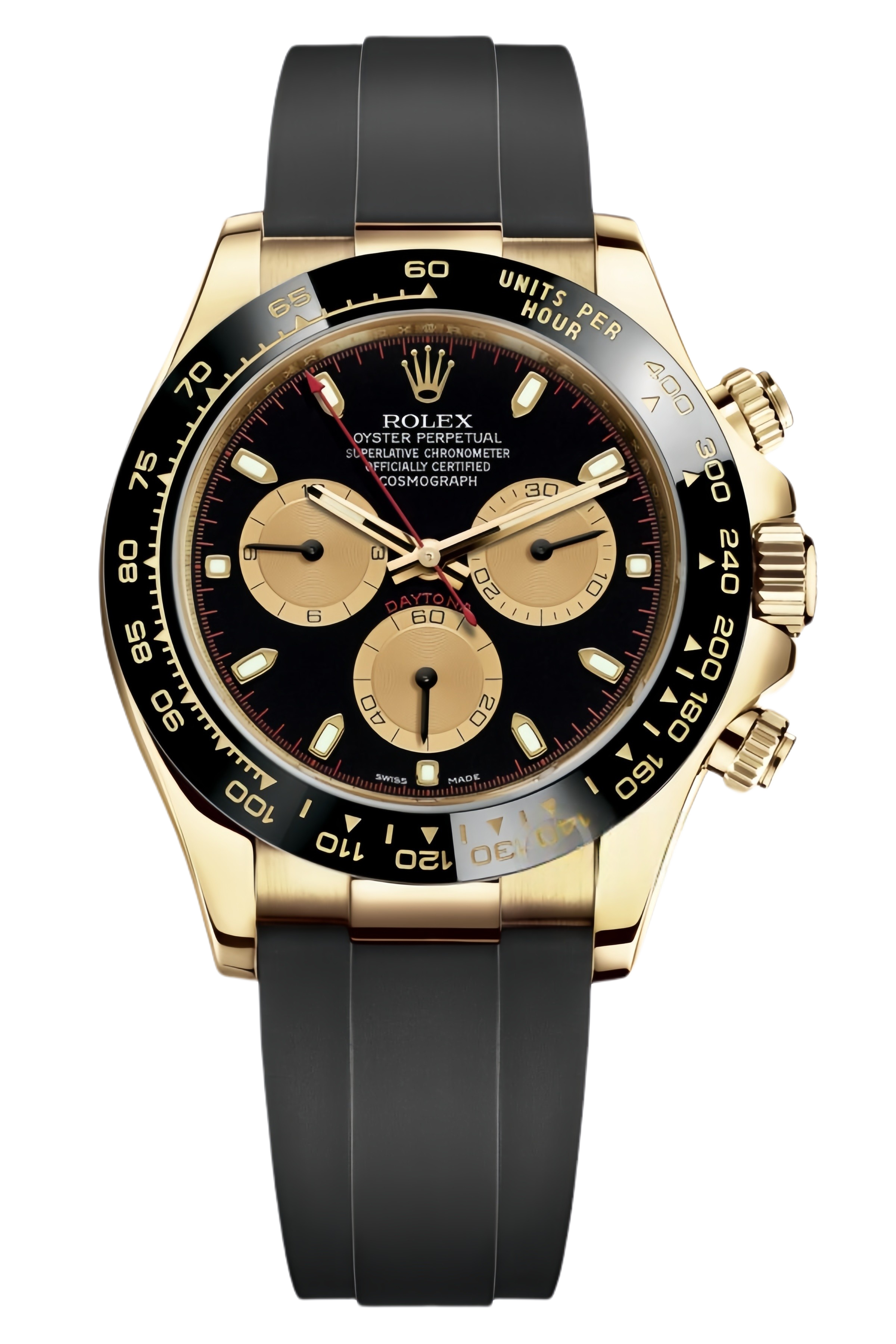 Rolex Daytona M116518LN-0047 Super Clone – Green Dial & Oysterflex Strap