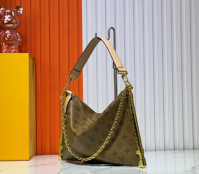 Monogram Reverse Canvas Lucky Trunk