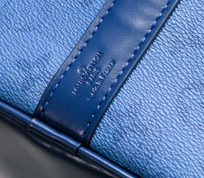 Keepall Bandouliere 50 In Navy River Blue