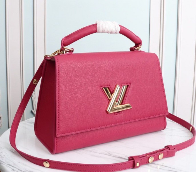 Louis Vuitton Twist One Handle MM Handbag In Rose
