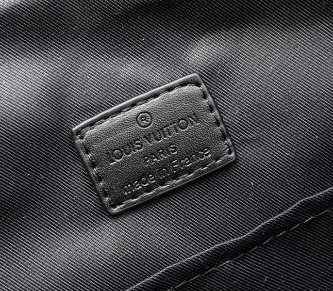 Louis Vuitton Taurillon Leather Montsouris Backpack In Black