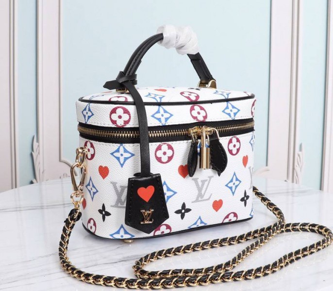 Louis Vuitton Game On Vanity PM Bag In White