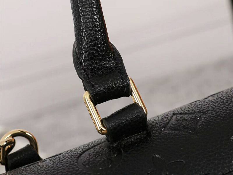 Louis Vuitton Monogram Empreinte Marignan Bag In Black