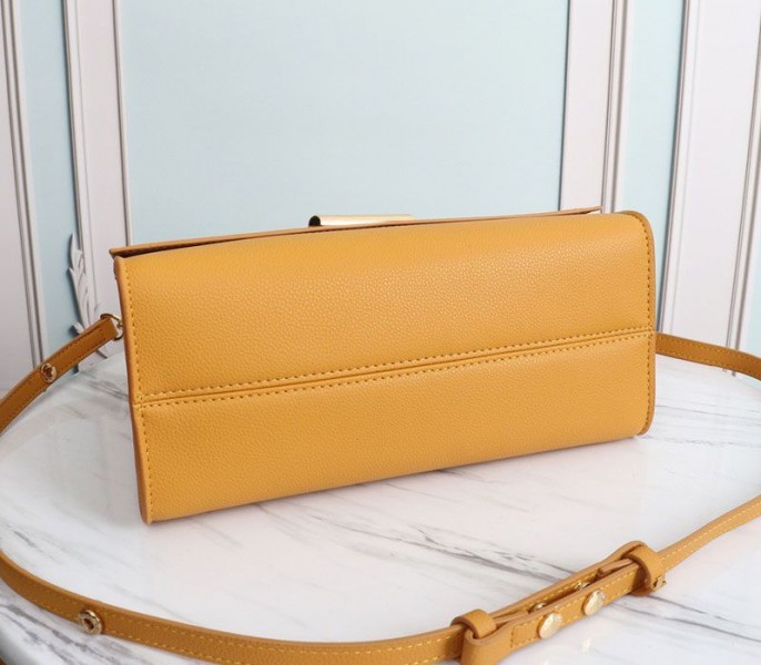 Louis Vuitton Twist One Handle MM Handbag In Vibrant Honey