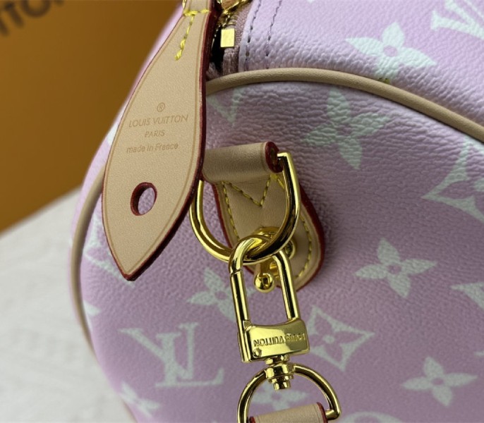 Louis Vuitton Speedy P9 Bandouliere 40 Bag In Hot Pink