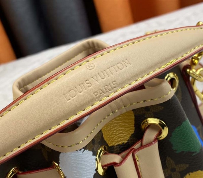 Louis Vuitton X YK Monogram Canvas Nano Noe Bag
