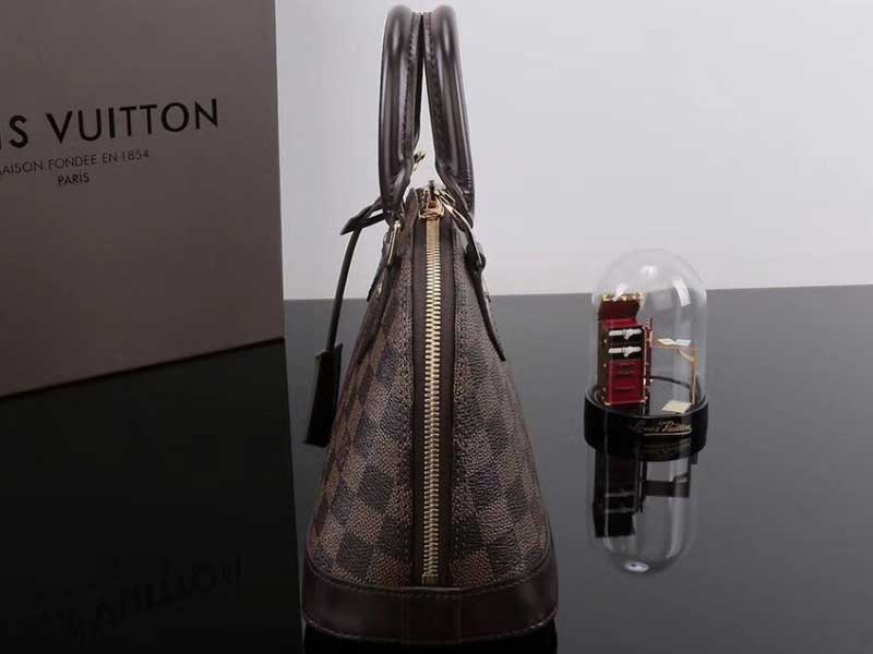 Louis Vuitton Damier Ebene Canvas Alma BB Handbag