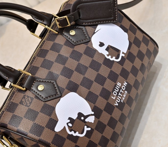 Damier Phriendship Canvas Speedy 25 Bandouliere