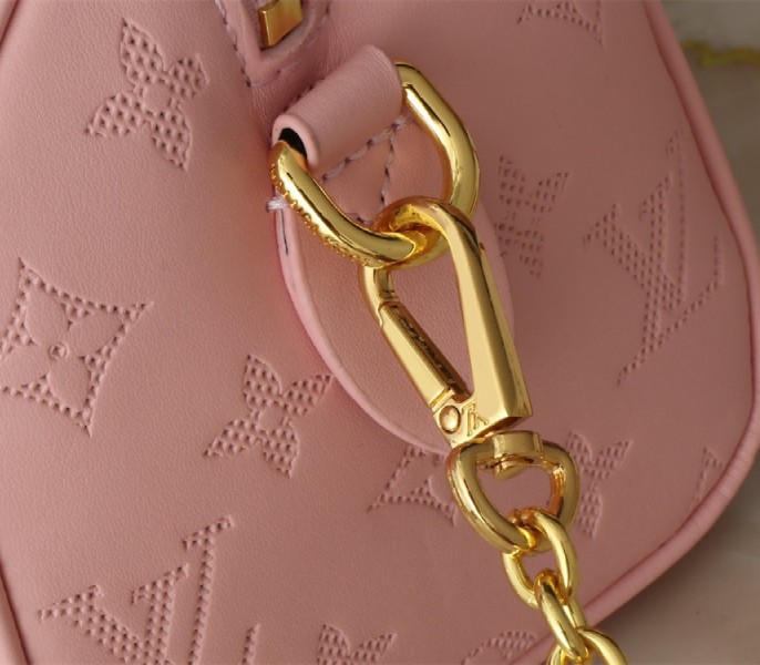 Louis Vuitton Other Leathers Speedy Bandouliere 20 Handbag In Pink Opal