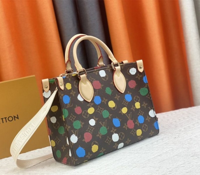 Louis Vuitton X YK Monogram Canvas Onthego PM Tote