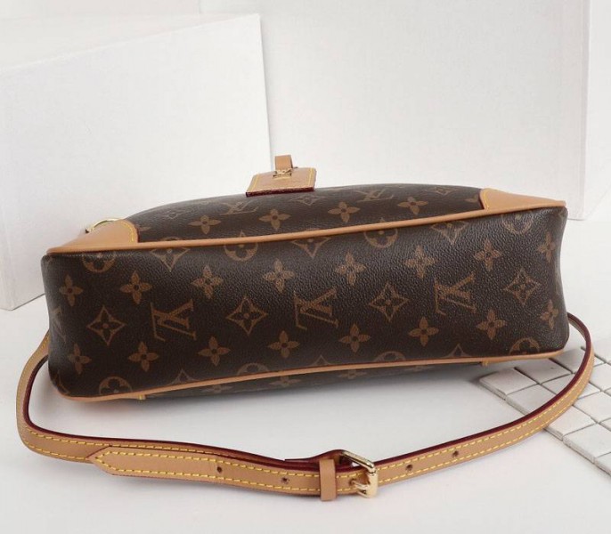 Louis Vuitton Monogram Canvas Odeon MM Bag In Natural