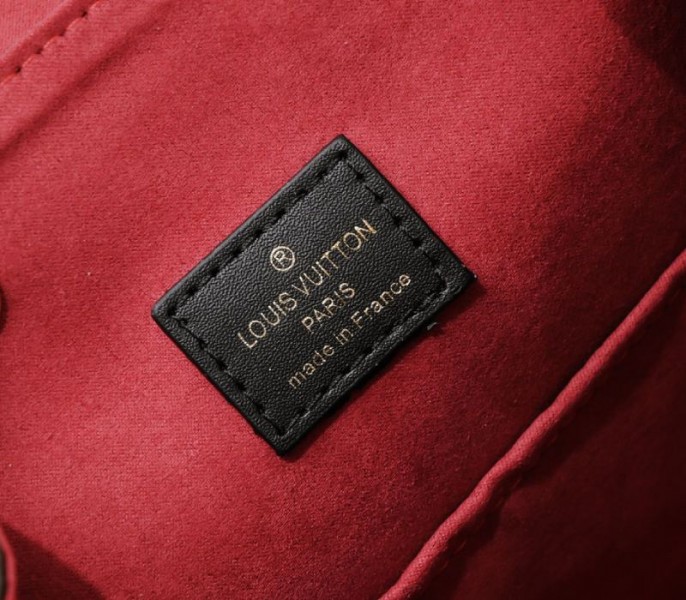 Louis Vuitton Monogram Canvas Montsouris PM Backpack In Black