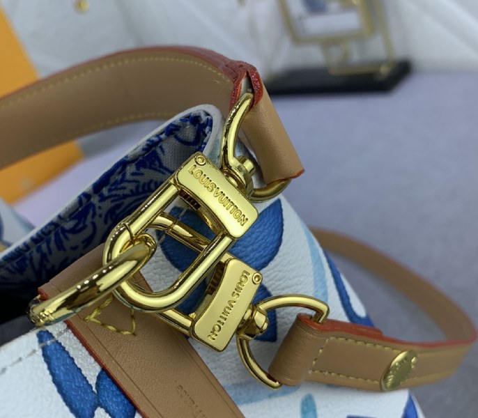 Louis Vuitton LV By The Pool Monogram Tiles Canvas NeoNoe BB Bag In Lagoon Blue