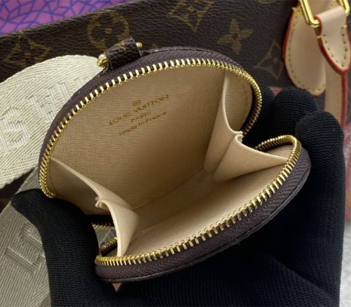 Louis Vuitton X YK Monogram Canvas Onthego PM Tote In Pumpkin