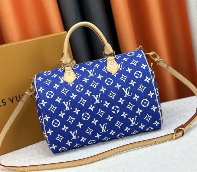 Louis Vuitton Speedy P9 Bandouliere 30 Bag In Amethyst Purple