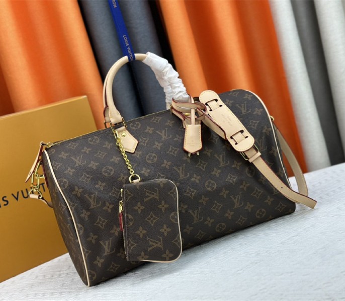 Louis Vuitton Monogram Canvas Speedy P9 Bandouliere 40 Bag