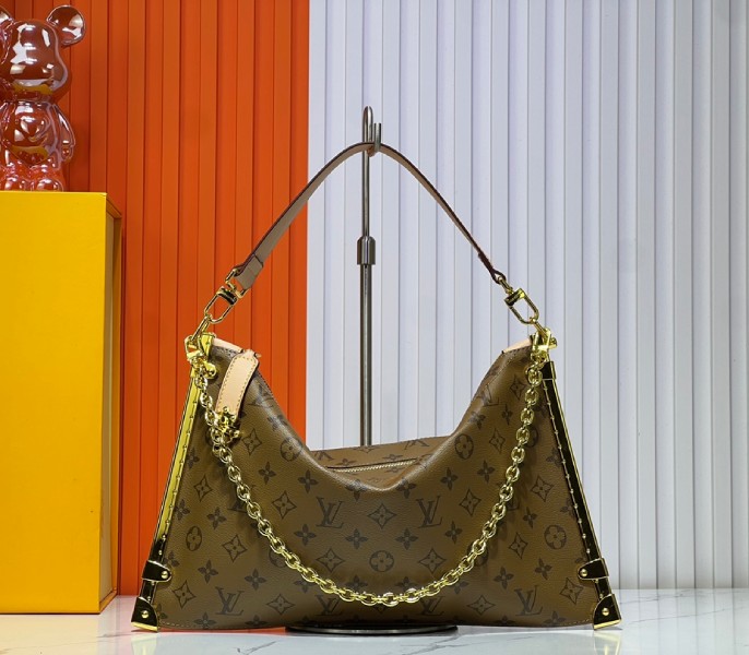 Monogram Reverse Canvas Lucky Trunk