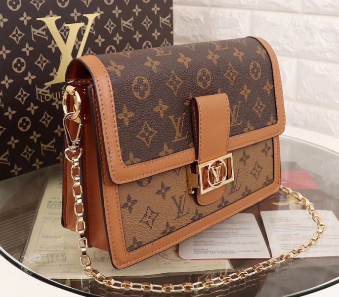 Louis Vuitton Monogram Reverse Canvas Dauphine Bag
