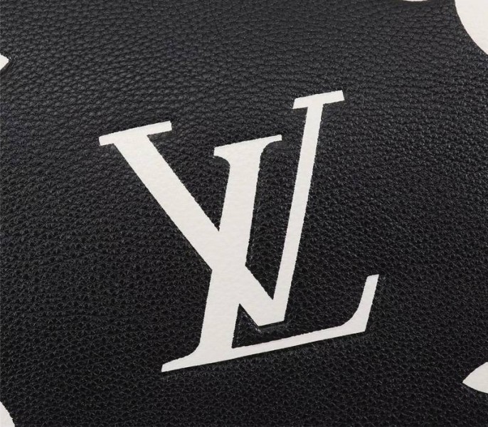 Louis Vuitton Monogram Empreinte OnTheGo MM Tote In Black
