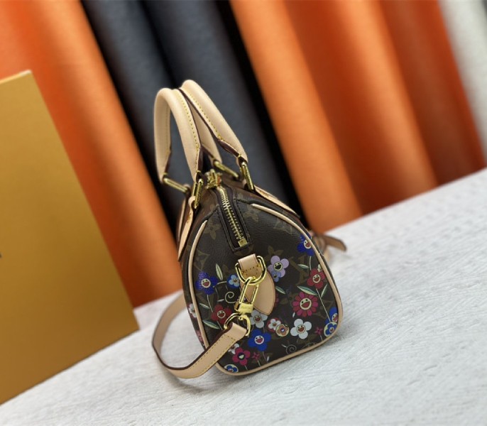 Louis Vuitton X TM Monogram Canvas Speedy Bandouliere 20