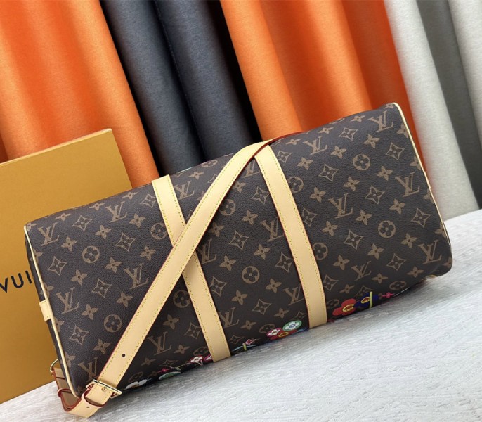 X TM Monogram Canvas Keepall Bandouliere 45