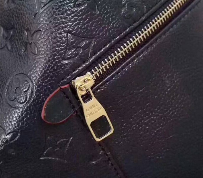 Louis Vuitton Monogram Empreinte Melie Hobo In Navy Blue