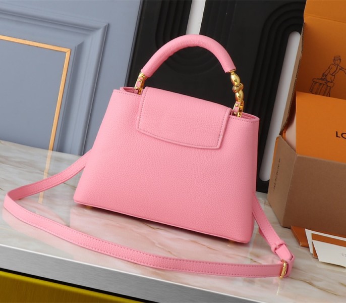Louis Vuitton Capucines BB Handbag In Pink