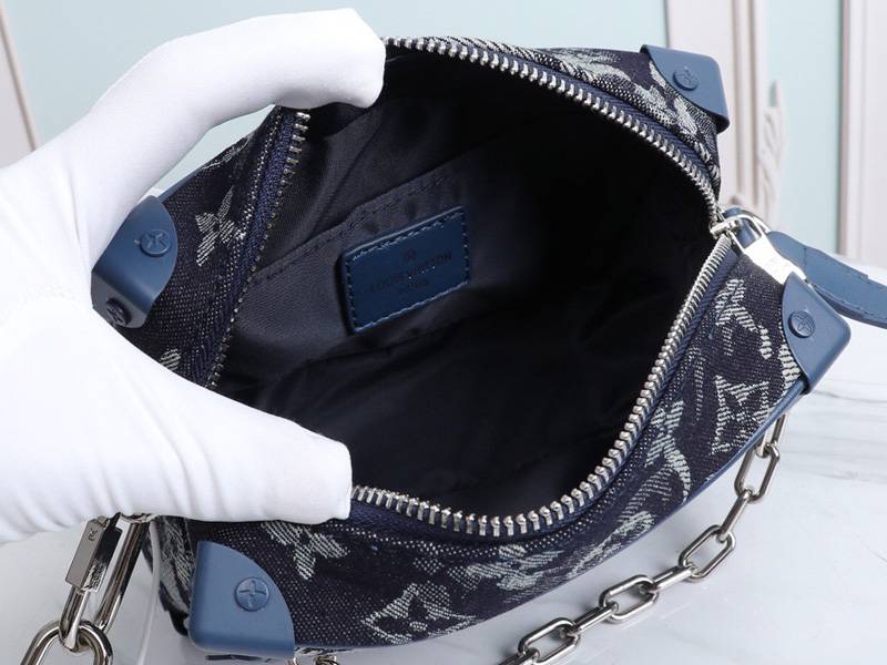 Louis Vuitton Monogram Tapestry Canvas Mini Soft Trunk Bag