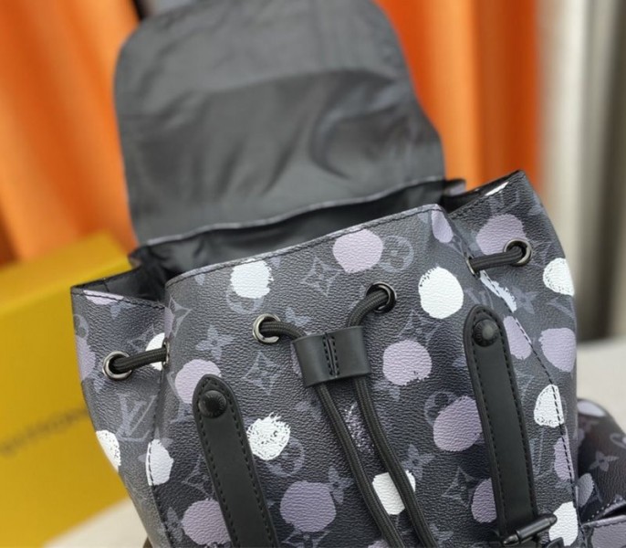 Louis Vuitton X YK Monogram Eclipse Christopher Backpack