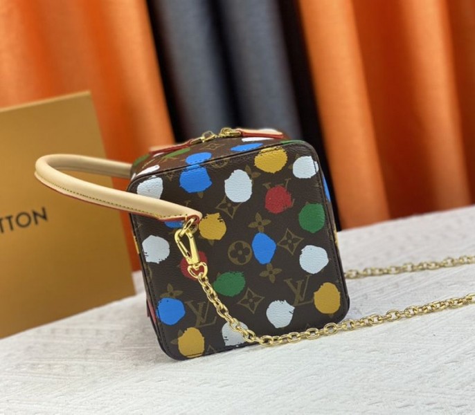 Louis Vuitton X YK Monogram Canvas Square Bag