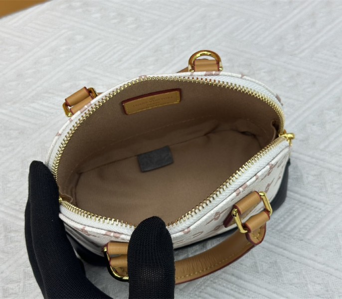 Louis Vuitton Monogram Dune Canvas Nano Alma Bag