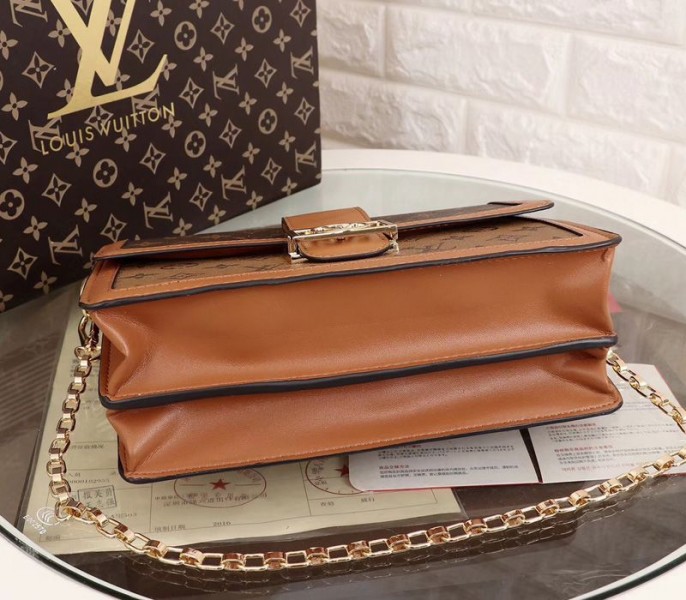 Louis Vuitton Monogram Reverse Canvas Dauphine Bag
