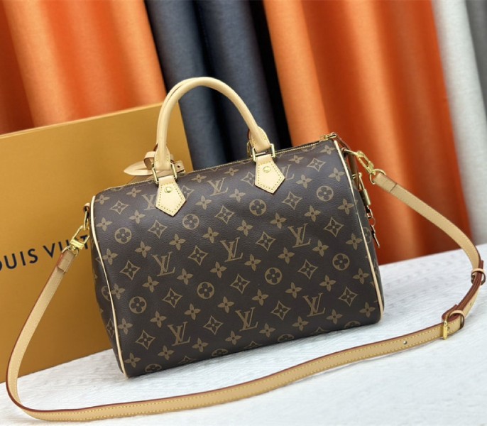 Louis Vuitton Monogram Canvas Speedy P9 Bandouliere 30 Bag