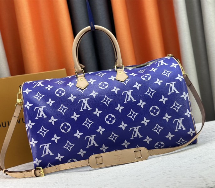 Louis Vuitton Speedy P9 Bandouliere 50 Bag In Amethyst Purple