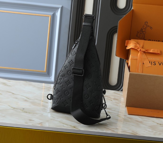 Taurillon Leather Duo Slingbag