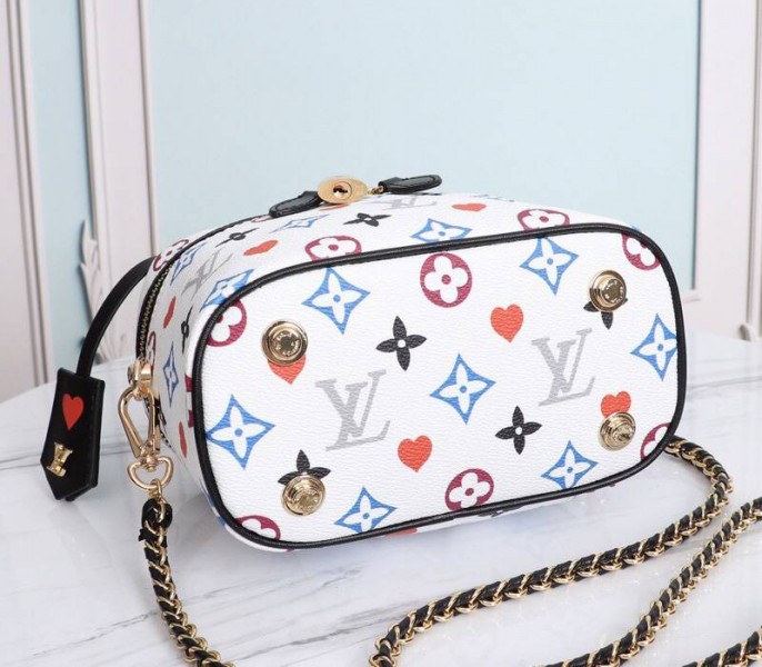 Louis Vuitton Game On Vanity PM Bag In White