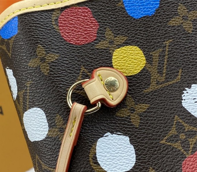 Louis Vuitton X YK Monogram Canvas Neverfull MM Tote